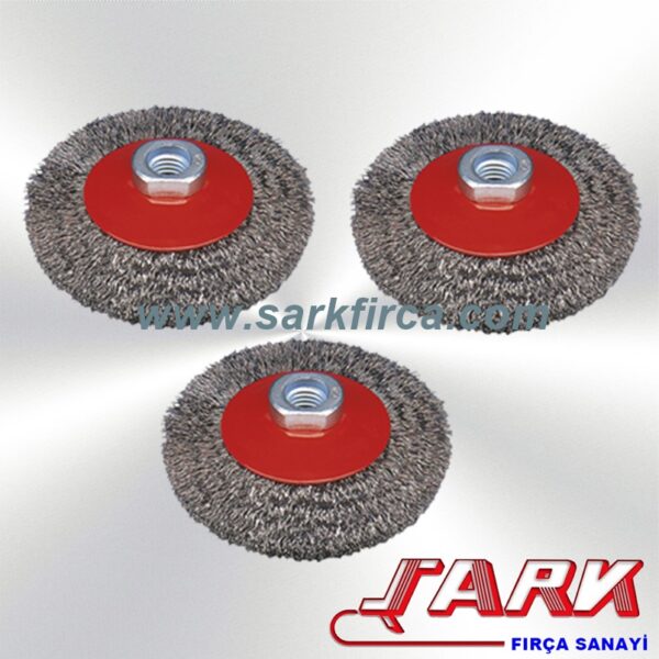 Steel Crimped Wire Bevel Brush - Image 3